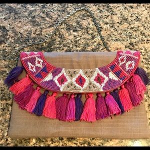 Chico’s Tassled bag